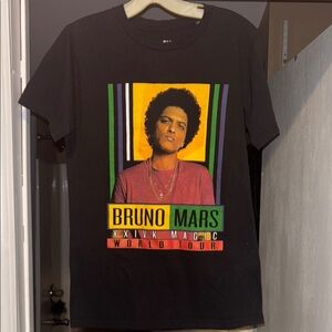 Bruno Mars Black Graphic T-Shirt